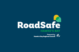 roadsafe logo padded navy