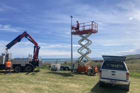 Wairoa River mouth monitoring cameras now installed