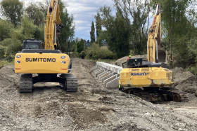 Regional Council finishes Walker Road stopbank and erosion work