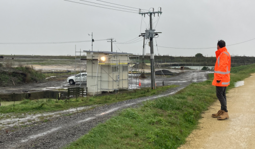 Pump stations for media release