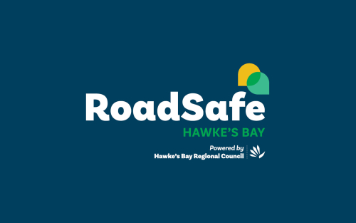 roadsafe logo padded navy