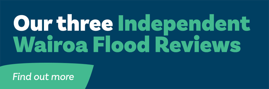 Our three independent wairoa flood reviews tile