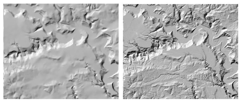 Landscape Modelling before and after